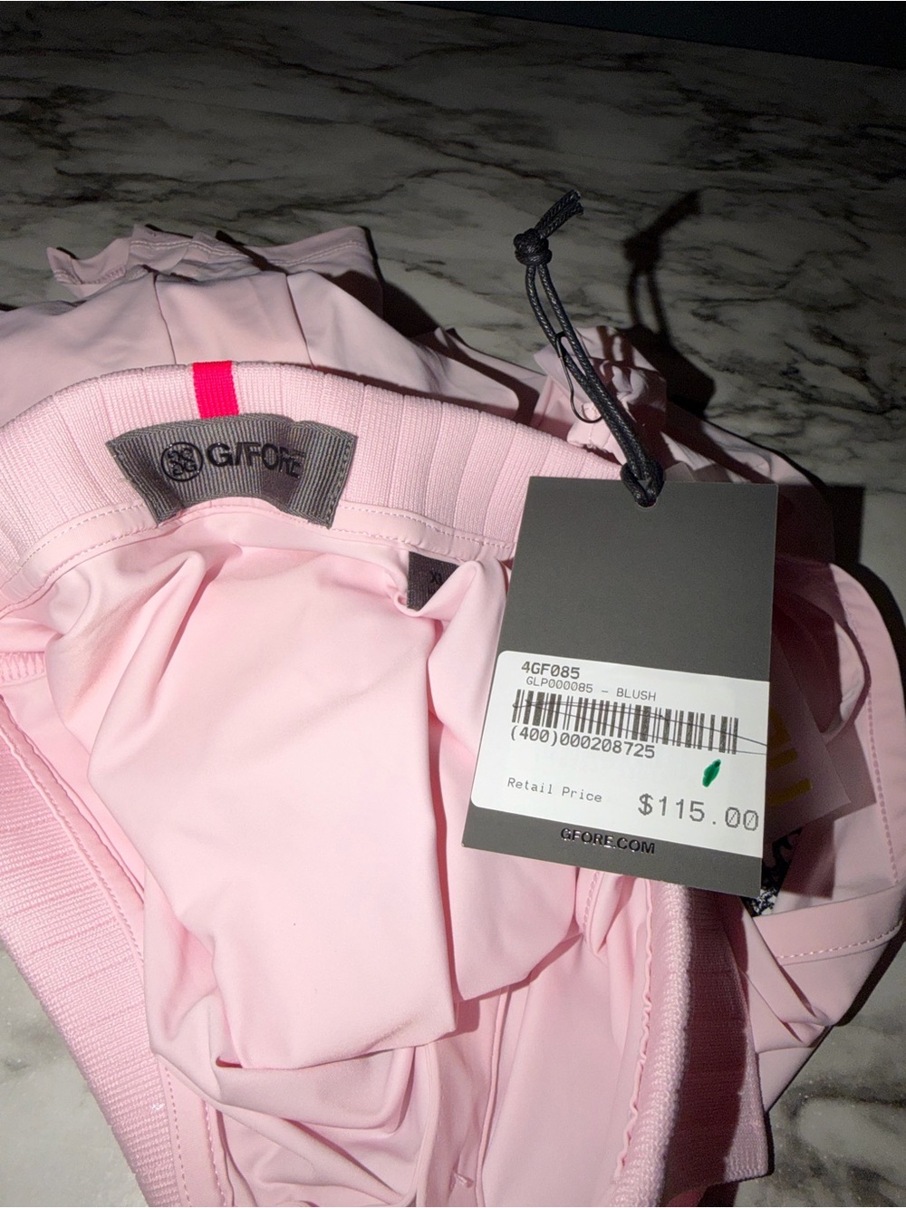G/FORE pink golf polo - Picture 6 of 7